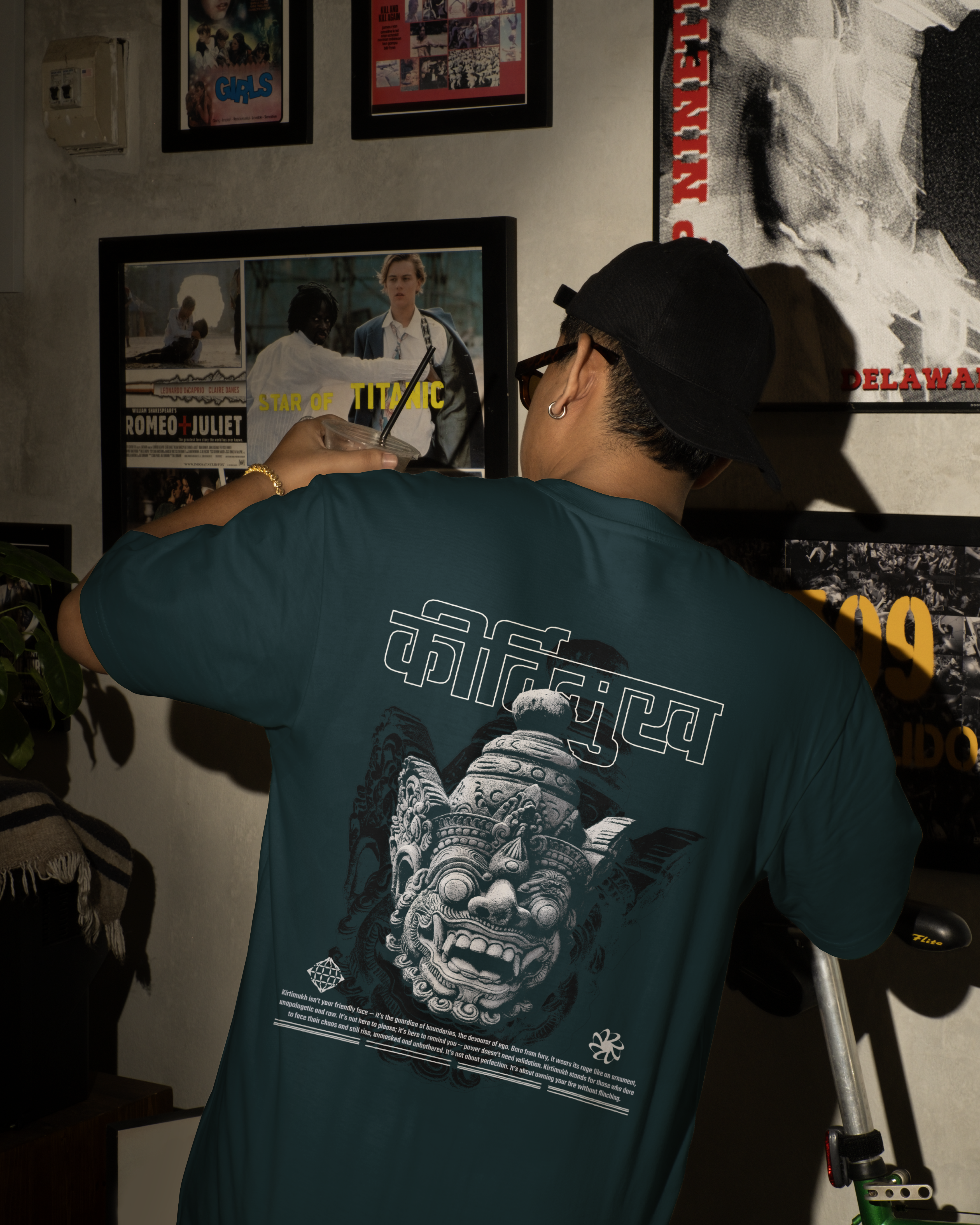 Kirti Mukh Unisex Oversized Classic T-Shirt