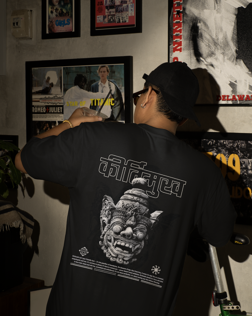 Kirti Mukh Unisex Oversized Classic T-Shirt