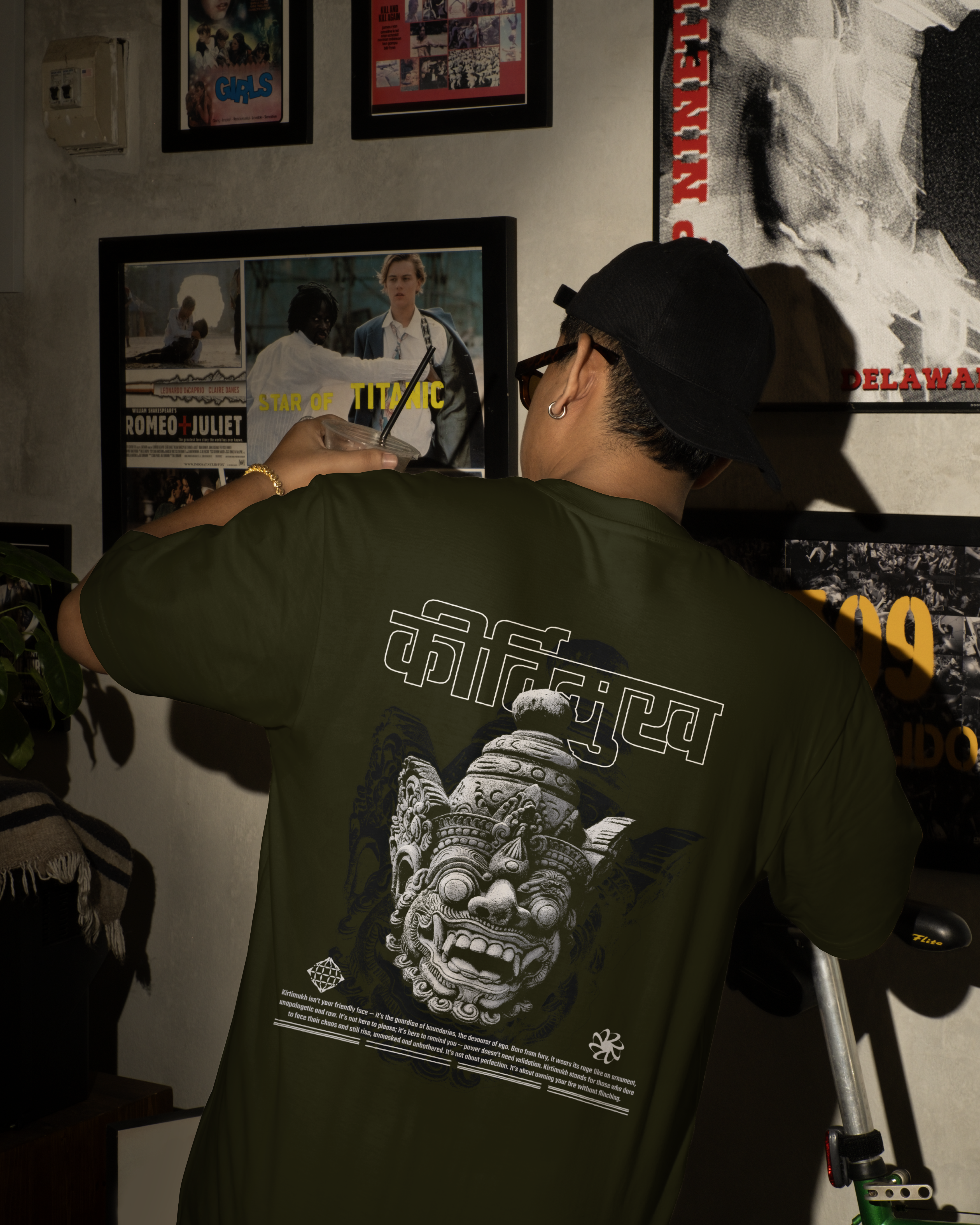 Kirti Mukh Unisex Oversized Classic T-Shirt