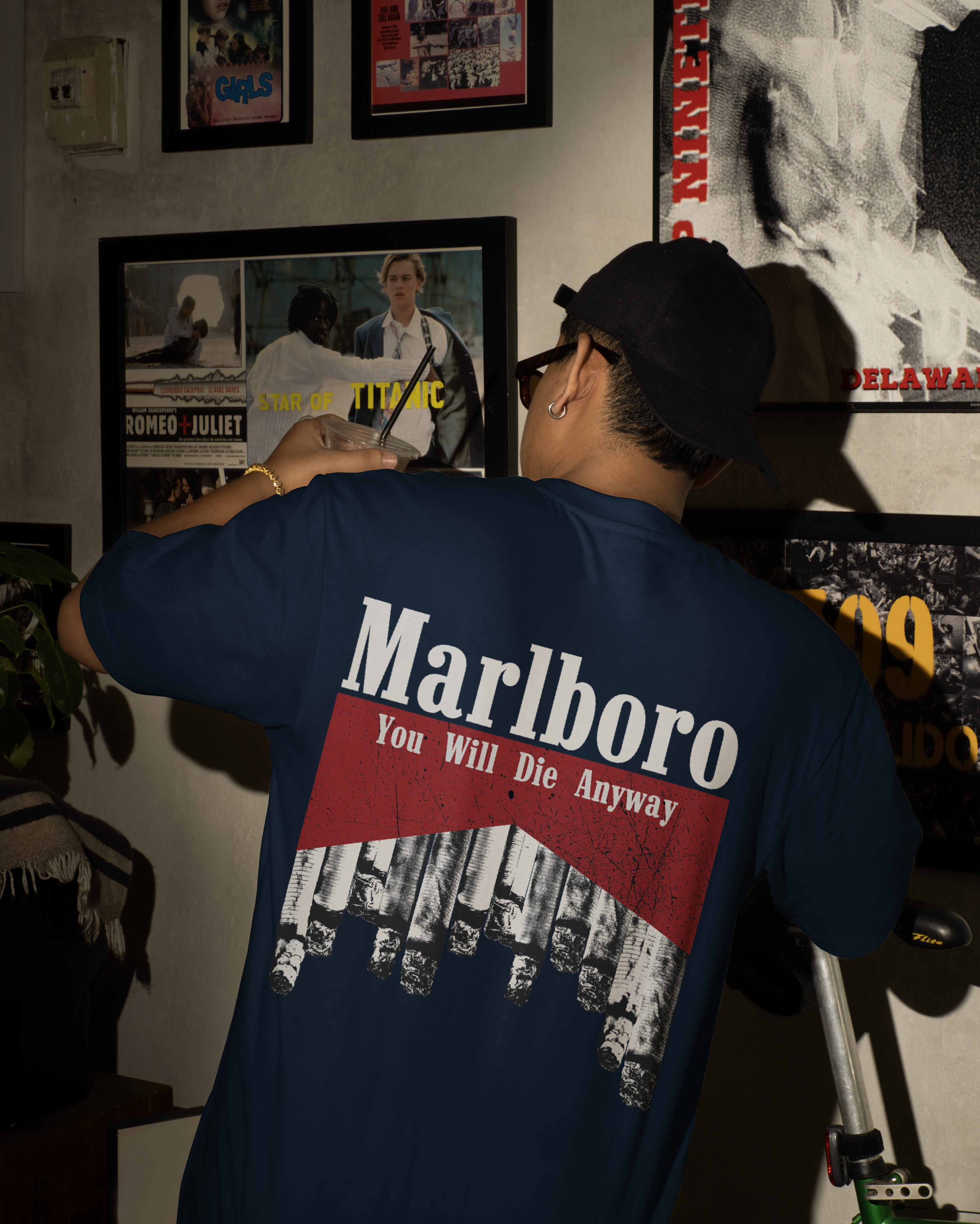 Marlboro Unisex Oversized Classic T-Shirt