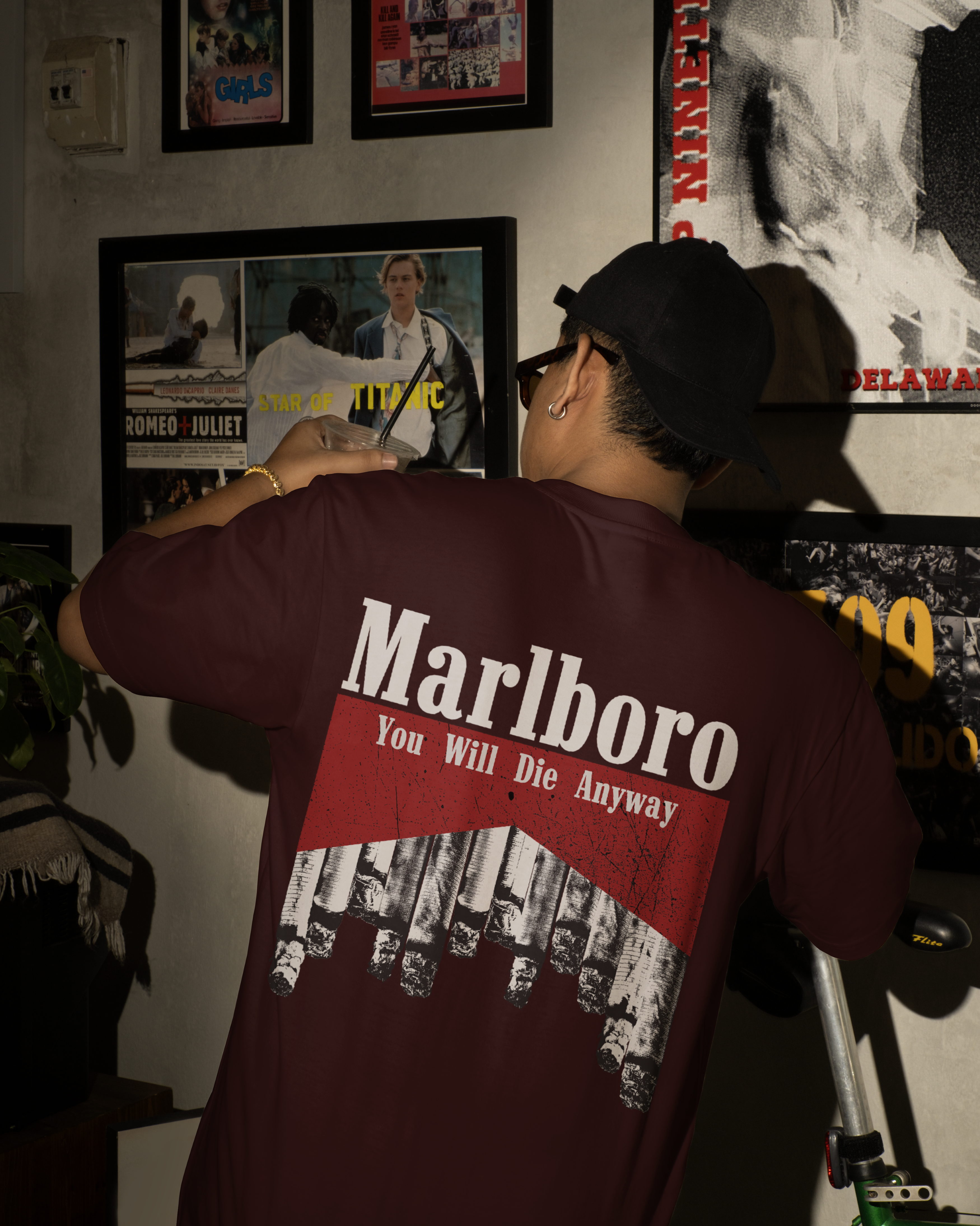 Marlboro Unisex Oversized Classic T-Shirt